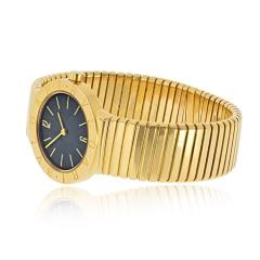  Bvlgari Bulgari Bvlgari 18K Yellow Gold Tubogas 30mm Dial Watch - 4511199