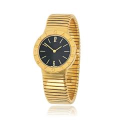  Bvlgari Bulgari Bvlgari 18K Yellow Gold Tubogas 30mm Dial Watch - 4512251