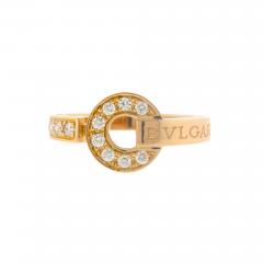  Bvlgari Bulgari Bvlgari Bvlgari Rose Gold Ring with Diamonds - 4708065