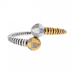  Bvlgari Bulgari Bvlgari Bypass Enigma Diamond Spinning Bracelet - 4447113
