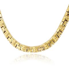  Bvlgari Bulgari Bvlgari Collar 18K Yellow Gold Structural Necklace - 4509414