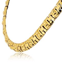  Bvlgari Bulgari Bvlgari Collar 18K Yellow Gold Structural Necklace - 4509416