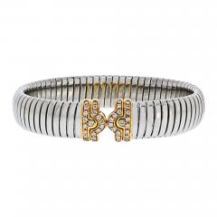 Bvlgari Bulgari Bvlgari Parentesi Diamond Cuff Bracelet - 4379049