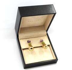  Bvlgari Bulgari Bvlgari Peridot Amethyst and Diamond Mediterranean Eden Drop Earrings - 4429878