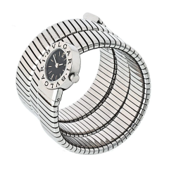  Bvlgari Bulgari Bvlgari Tubogas Stainless Steel Serpenti Vintage BB 19 1TS Watch - 3862313