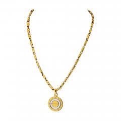  Bvlgari Bulgari Bvlgari Zodiac Kingdom Coin Style Horoscope Pendant - 4509518
