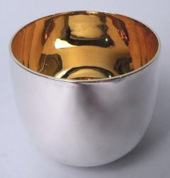  Bvlgari Bulgari Set of 12 Bulgari Sterling Silver Jefferson Cups in Case - 4537295