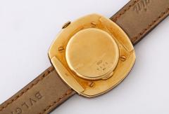 Bvlgari (Bulgari) - Vintage Bulgari 18 Karat Gold and Wood Wristwatch ...