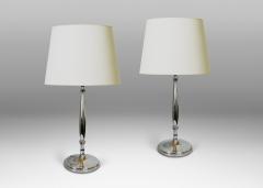  C G Hallberg Pair of Table Lamps by the Carl Gustave Hallberg Workshop - 4131966