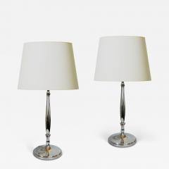  C G Hallberg Pair of Table Lamps by the Carl Gustave Hallberg Workshop - 4133022