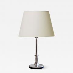  C G Hallberg Silver modern classicism table lamp with rosette theme by C G Hallberg - 982008