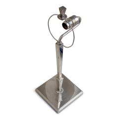  C G Hallberg Silvered Modern Classicism Table Lamp by C G Hallberg - 3407979