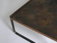  C J Peters Bronze and Wood Low Table - 2998565