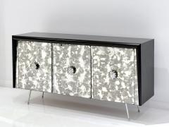  CF Modern by Irwin Feld VINTAGE MOONSTONE MIRRORED CREDENZA - 3127829