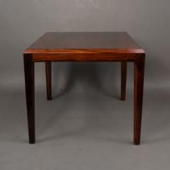  CFC Silkeborg Silkeborg A Small Danish Rosewood Veneered Side Table or Coffee Table - 4182479
