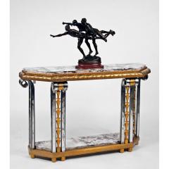  CHARLES DALMAS MARCEL GUILLOT ART DECO CONSOLE TABLE 1930 - 3438035