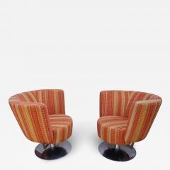  COR Pair of Circo Swivel Chairs by Peter Maly for COR - 3104173