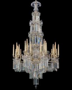  CORNELIUS BAKER A HIGHLY IMPORTANT CRYSTAL CHANDELIER BY CORNELIUS BAKER - 3787448