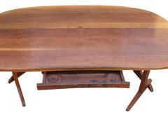  California Studio Large California Studio Walnut Executive Desk - 705780