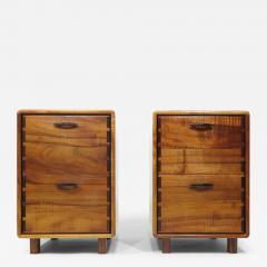  California Studio Pair of California Studio Craft Koa Filing Cabinets - 3044713