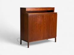  Calvin Furniture Calvin Group Calvin Mid Century Paul McCobb American Modern Walnut Highboy Dresser USA 1970s - 4155260
