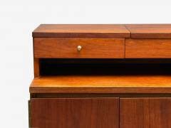  Calvin Furniture Calvin Group Calvin Mid Century Paul McCobb American Modern Walnut Highboy Dresser USA 1970s - 4155262