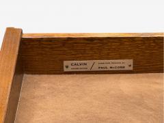 Calvin Furniture Calvin Group Calvin Mid Century Paul McCobb American Modern Walnut Highboy Dresser USA 1970s - 4155264