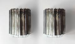  Camer Glass Pair of Vintage Camer Glass Sconces - 1119298