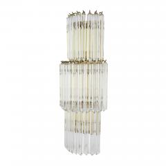  Camer Glass Pair of mid century Murano glass wall lights by Camer - 3141477