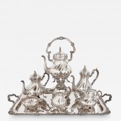  Camusso 20th century Peruvian silver tea and coffee set by Camusso - 3152238