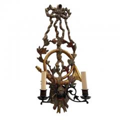  Cannell Chaffin Pair of 18th C Style Cannell Chaffin Giltwood Light Sconces - 4190574