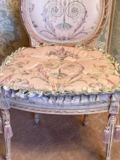  Cannell Chaffin Vintage Cannell Chaffin Louis XVI Style Vanity Chair - 2039519