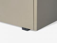  Cappellini Guilio Cappelini Cream Matte Lacquer Highboy Italy 2010s - 4316656