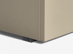  Cappellini Guilio Cappelini Cream Matte Lacquer Nightstands Italy 2010s - 4316787
