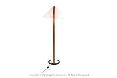  Caprani Light A S Vintage Original Denmark Floor Lamp Mads Caprani - 3321357