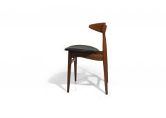  Carl Hansen Son Hans J Wegner Danish Teak Dining Chairs CH 33 for Carl Hansen - 3203099