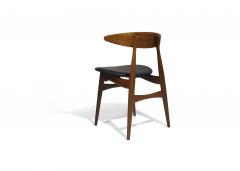  Carl Hansen Son Hans J Wegner Danish Teak Dining Chairs CH 33 for Carl Hansen - 3203103