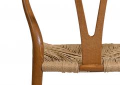  Carl Hansen Son Pair of Hans Wegner Wishbone Danish Dining Chairs CH 24 - 3156053