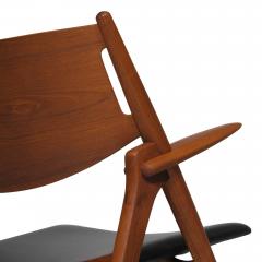  Carl Hansen Son Sawbuck Chair CH28 by Hans Wegner 1951 - 3542845