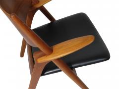  Carl Hansen Son Sawbuck Chair CH28 by Hans Wegner 1951 - 3542851