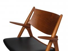  Carl Hansen Son Sawbuck Chair CH28 by Hans Wegner 1951 - 3542852