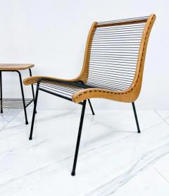  Carl Koch String Chairs With Matching Table by Carl Koch Vermont Tubbs 1950s - 3176501