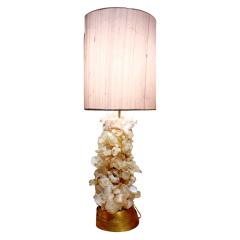  Carole Stupell Ltd Carole Stupell Extraordinary Quartz Crystal Table Lamp 1950s - 351697