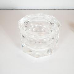  Carole Stupell Ltd Midcentury Faceted Swivel Top Lucite Octagon Ice Bucket by Carole Stupell - 1560874