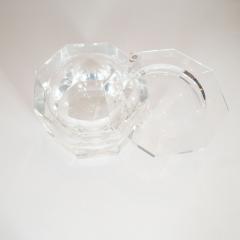  Carole Stupell Ltd Midcentury Faceted Swivel Top Lucite Octagon Ice Bucket by Carole Stupell - 1560877