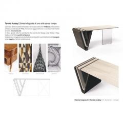  Carpanelli Contemporary Audrey Desk - 3093699