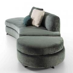  Carpanelli Contemporary Contour Sofa and Pouf - 3825413