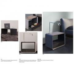  Carpanelli Contemporary Mr Hide Bedside Table - 3093709