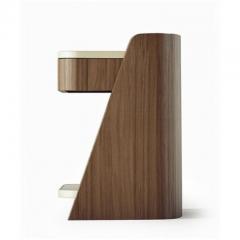  Carpanelli Contemporary Shape Bedside Table - 3093756