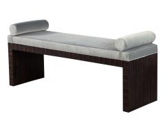  Carrocel Interiors Custom Art Deco Inspired Modern Macassar Bench by Carrocel - 2680890